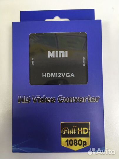 Конвертер из hdmi в VGA + Аудио + Питание