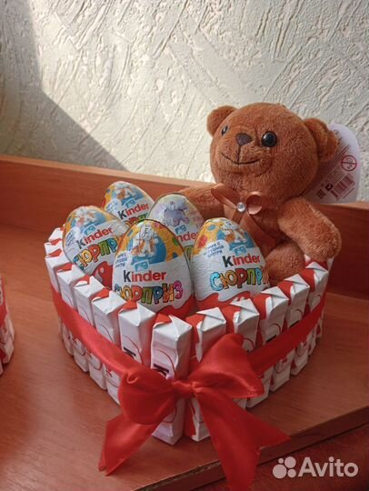 Сердце сладкий подарок