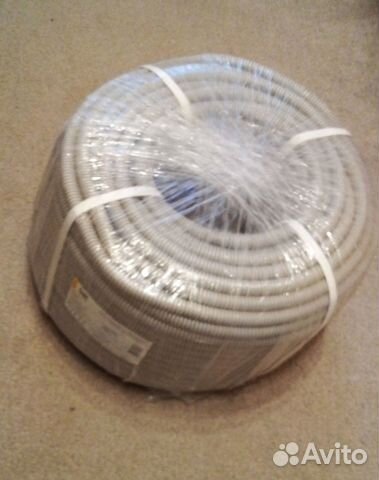 Труба гофрированная пвх-16 IEK 100м