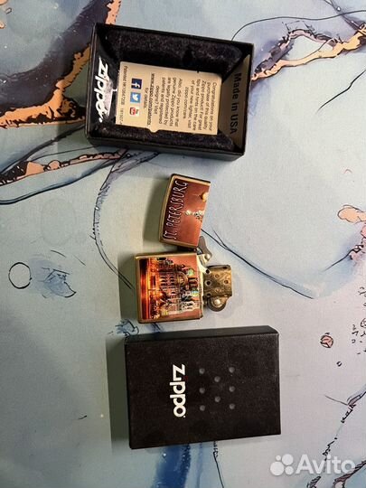 Зажигалка zippo 254B ST. petersburg оригинал