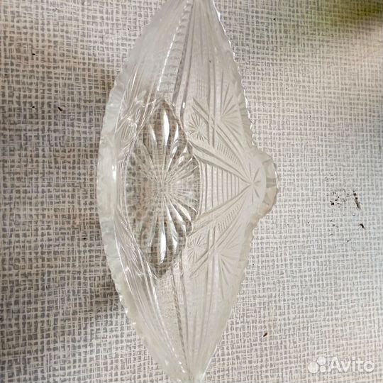 Хрустальная конфетница СССР