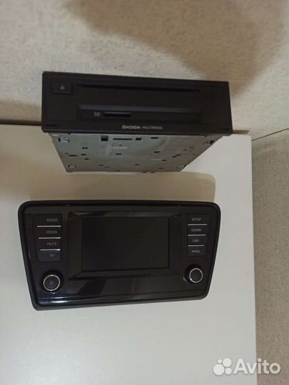 Магнитола bolero skoda octavia a7