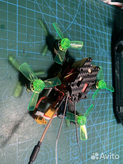 Гоночный FPV квадрокоптер, дрон