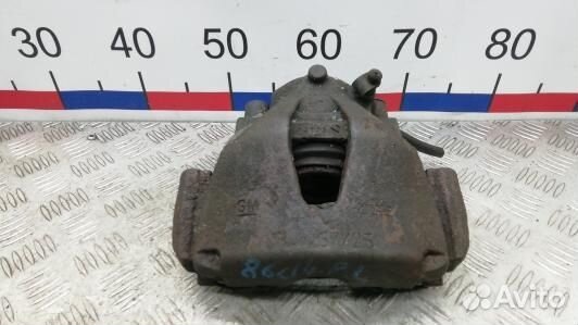 Суппорт тормозной передний левый opel astra H (86L