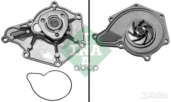 Насос водяной audi A6 (C6) 2.8-3.2 538035510 53