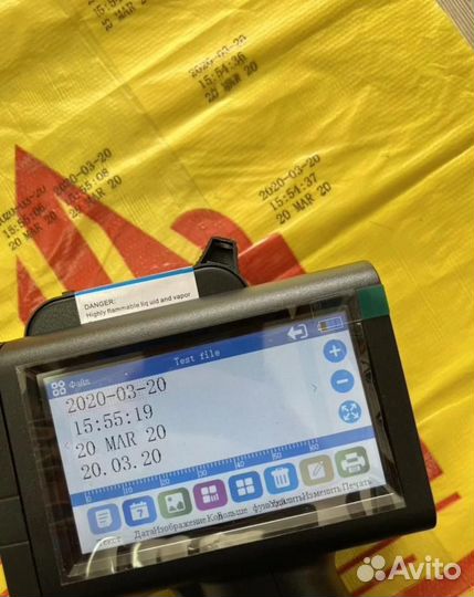 Маркиратор каплеструйный, датер, гарантия 2 года