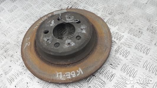 Диск тормозной задний volvo S60 1 (KBE04LR02)