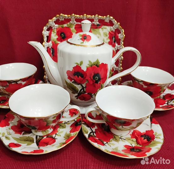 Чайный сервиз фарфор