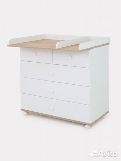 Комод пеленальный 5 ящиков 80 см