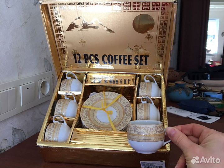 Кофейный сервиз на 6 персон
