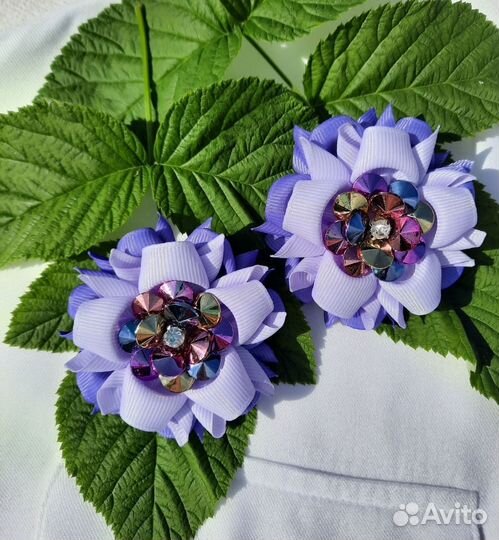 Резиночки для волос ручной работы