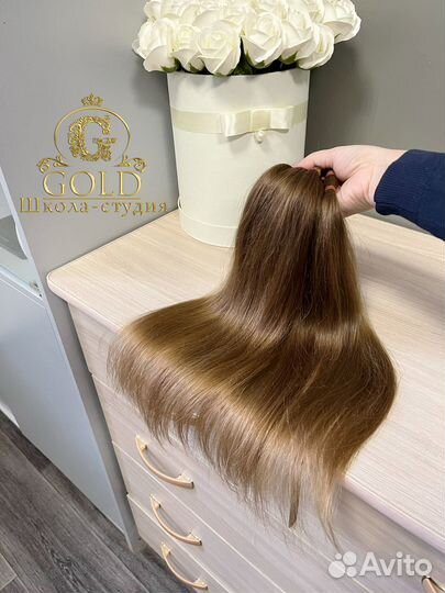 Детские волосы 147 гр 52см, ребенку 10 лет