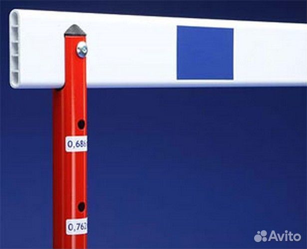 Барьер стальной тренировочный Polanik согнутый, 5 уровней PP-179