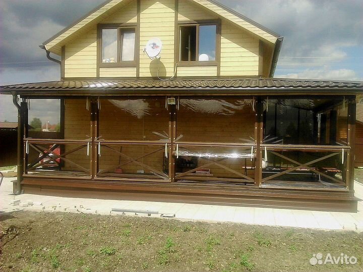 Шторы пвх для беседки