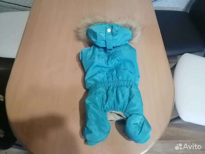 Комбинезон зимний на маленьких собак