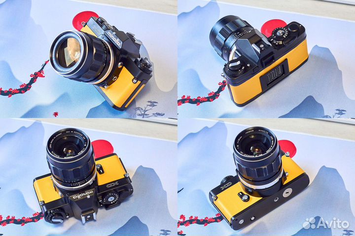 Minolta X-500 X-300 XD XD-7 +объективы