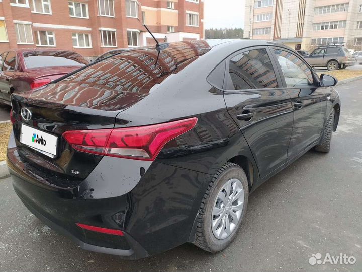 Hyundai Solaris 1.6 МТ, 2018, 75 000 км