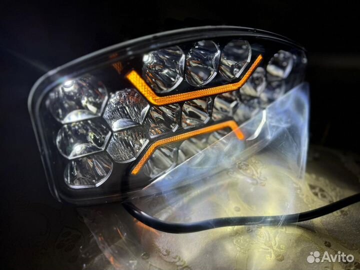 Фары LED дальнего света на грузовик 12/24V