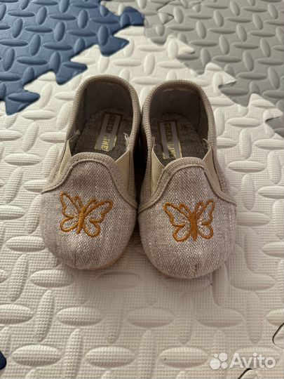 Льняные пинетки