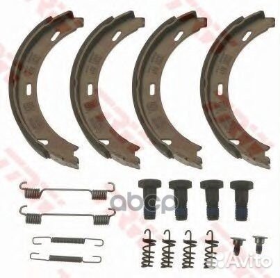 Колодки тормозные барабанные задн MB: W210 ALL