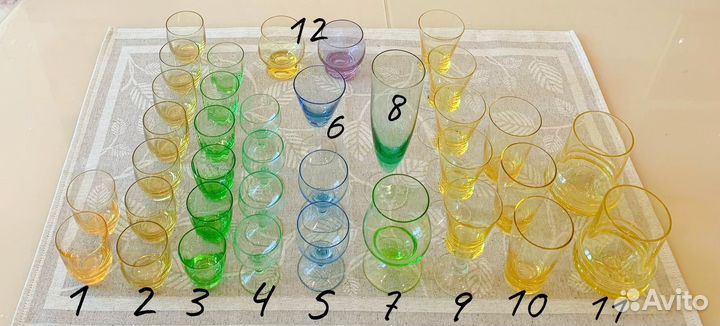 Цветное стекло СССР