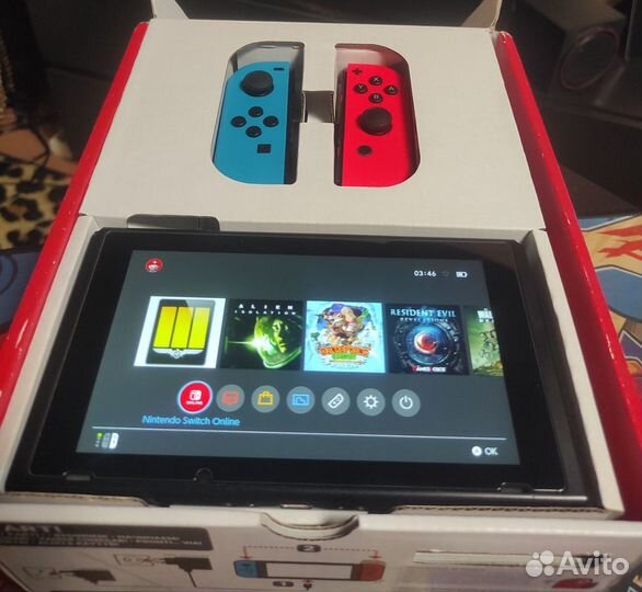 Прошитая Nintendo switch+660gb