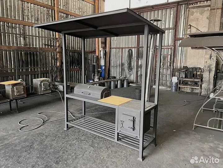 Кованый мангал