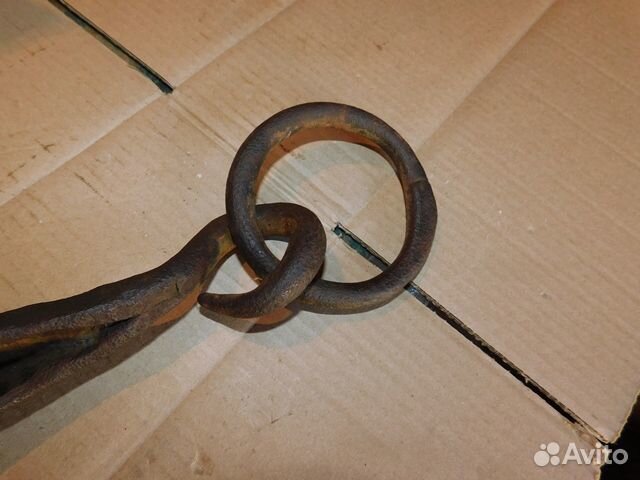 Кованная петля на шест от стар. колодца 