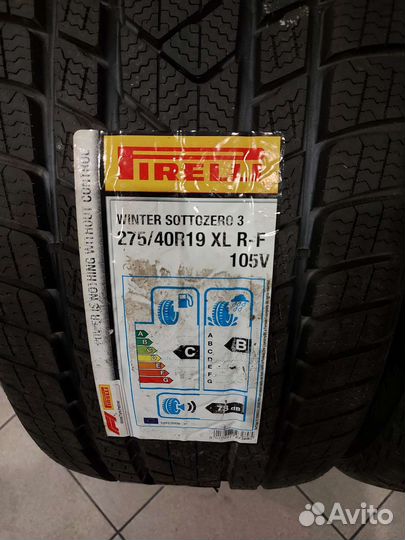 Pirelli Winter Sottozero 3 245/45 R19 и 275/40 R19