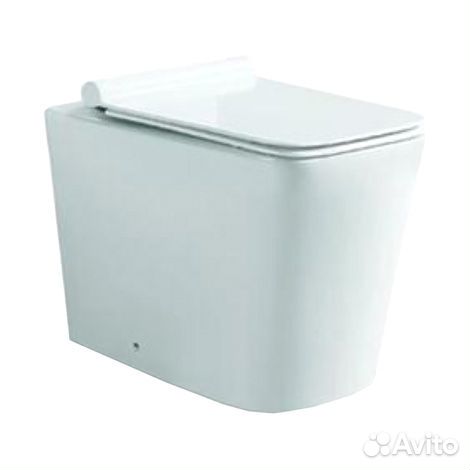 Унитаз напольный SantiLine с сиденьем микролифт SL