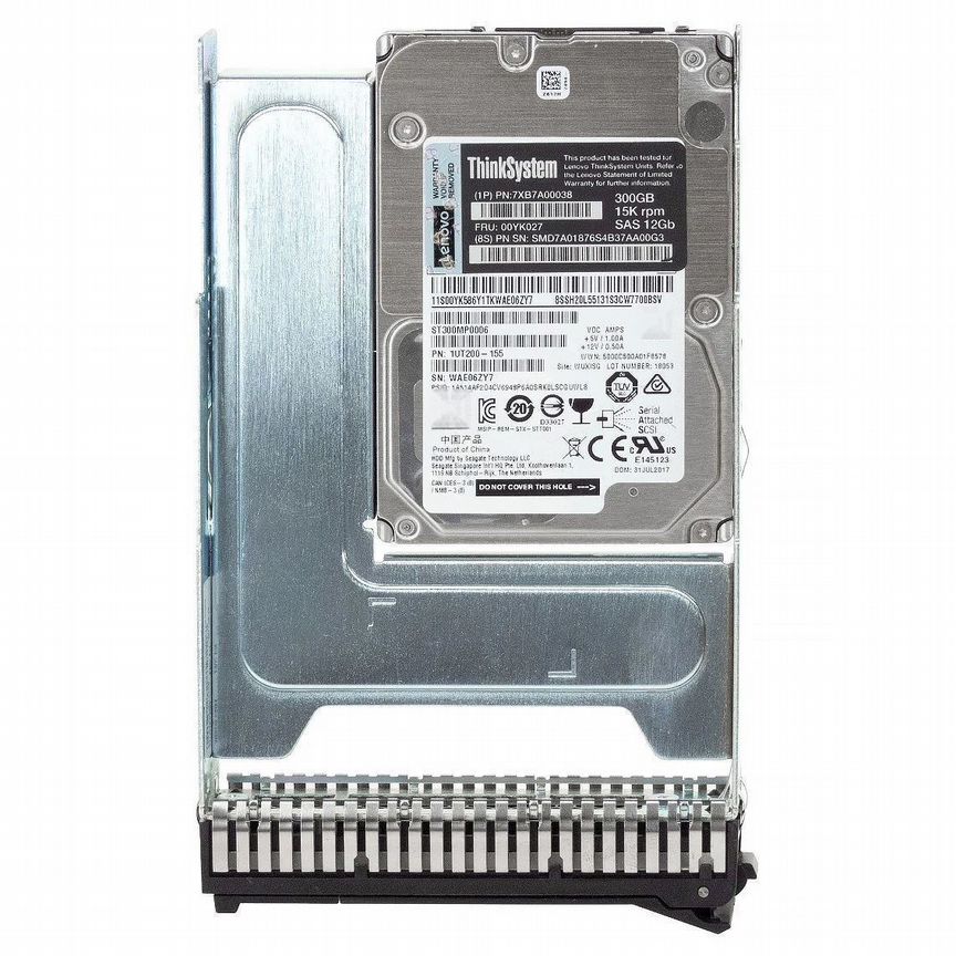[SR530] Жесткий Диск Lenovo 7xb7a00038 300gb Sas 3,5" Hdd Sr530