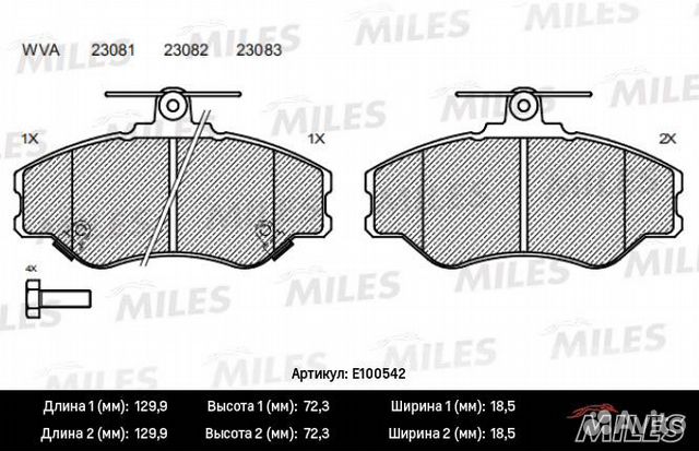 Колодки тормозные hyundai H100/porter передние Sem