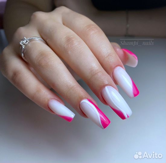 Маникюр гель-лак, наращивание