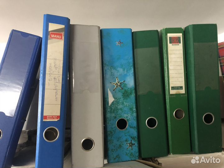 Папка-регистратор 11 штук для документов