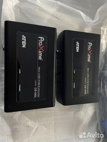 KVM-удлинитель aten CE100
