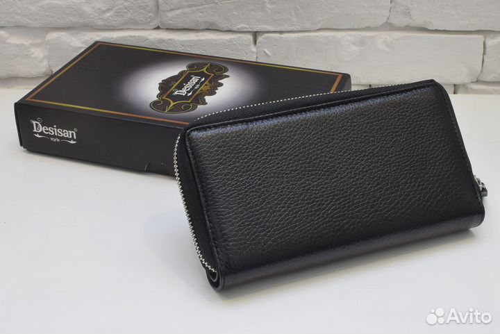 Клатч- портмоне мужской кожаный Турция