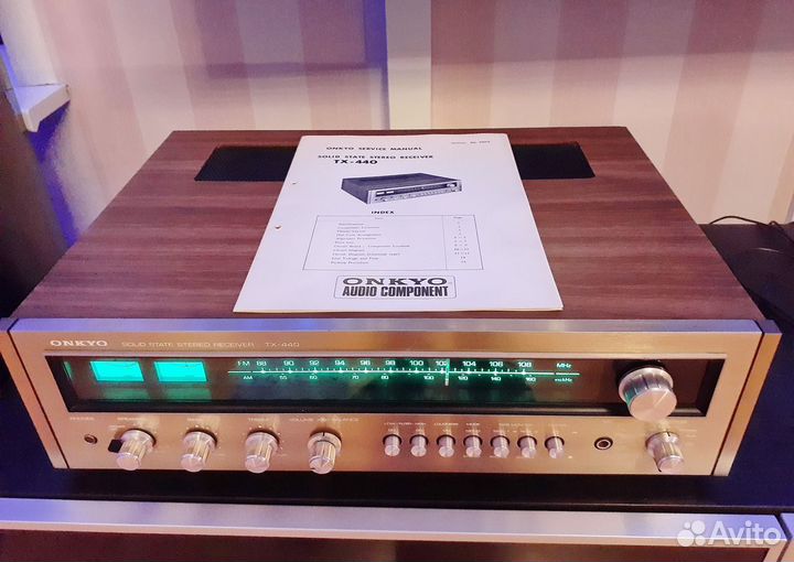 Стерео ресивер Onkyo TX-440 Solid State + Manual