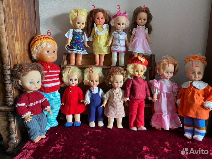 Куклы СССР винтаж