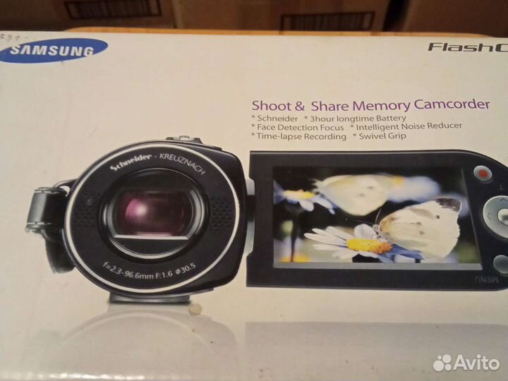 Видеокамера цифровая samsung smx-f33bp