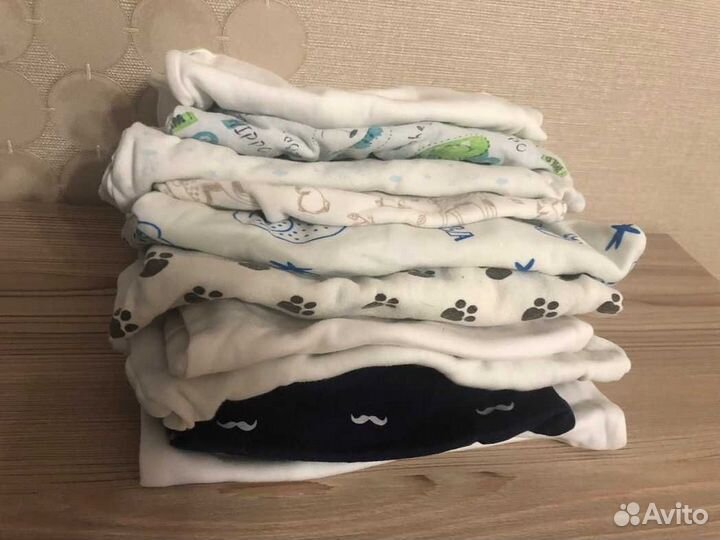 Пакет вещей бодики для новорожденных