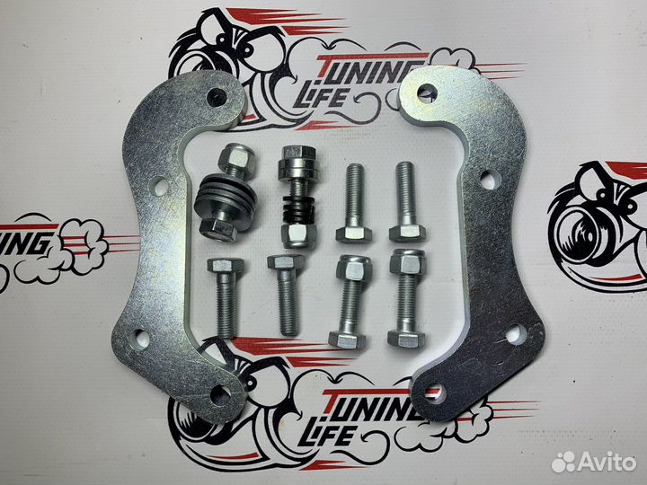 Переходные пластины на ниву под суппорт ваз 2108