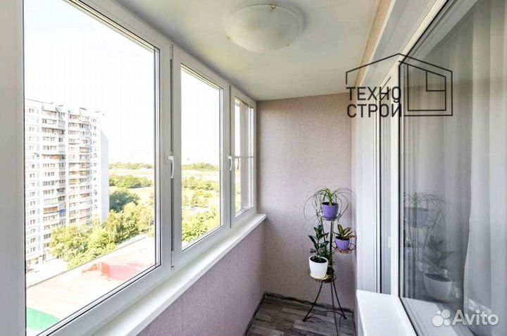 Остекление балкона в рассрочку