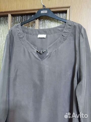 Блуза apriori натуральный шелк 50 размер объявление продам