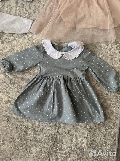 Пакет вещей на девочку 80-86