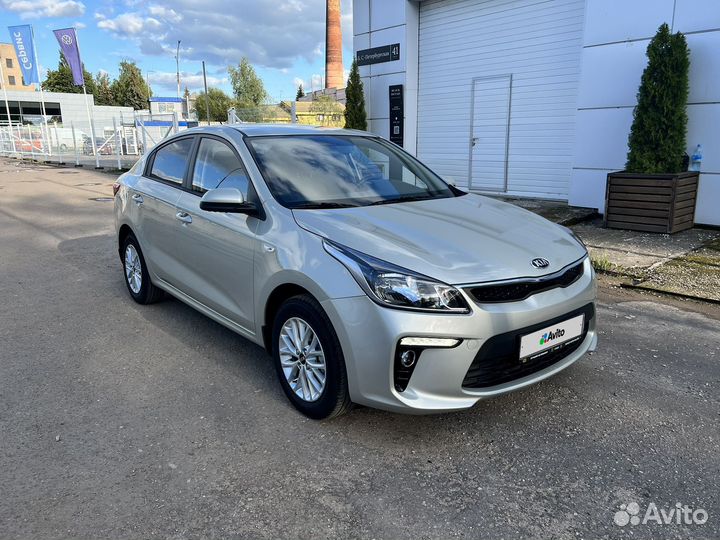 Kia Rio 1.6 МТ, 2018, 7 913 км