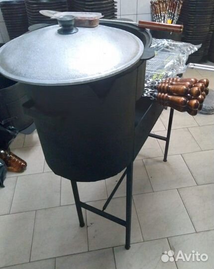 Мангал с подказанником