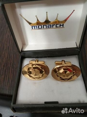 Запонки мужские 2 пары