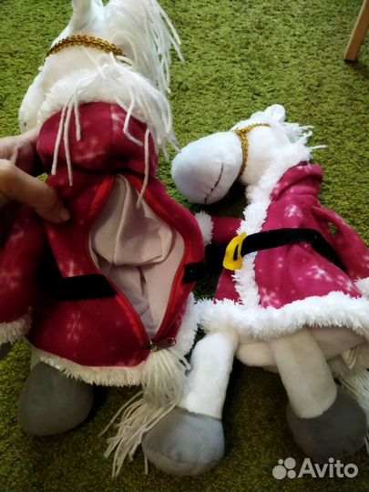 Игрушки мягкие упаковки новогодние