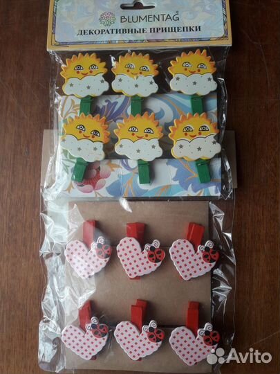 Декоративные прищепки
