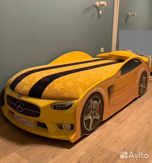 Детские кровати машины